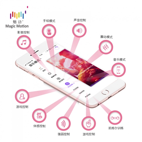 跳蛋-魅動(dòng)-魅動(dòng)精靈 APP遠(yuǎn)程智能遙控跳蛋 異地互動(dòng) 共震多頻率